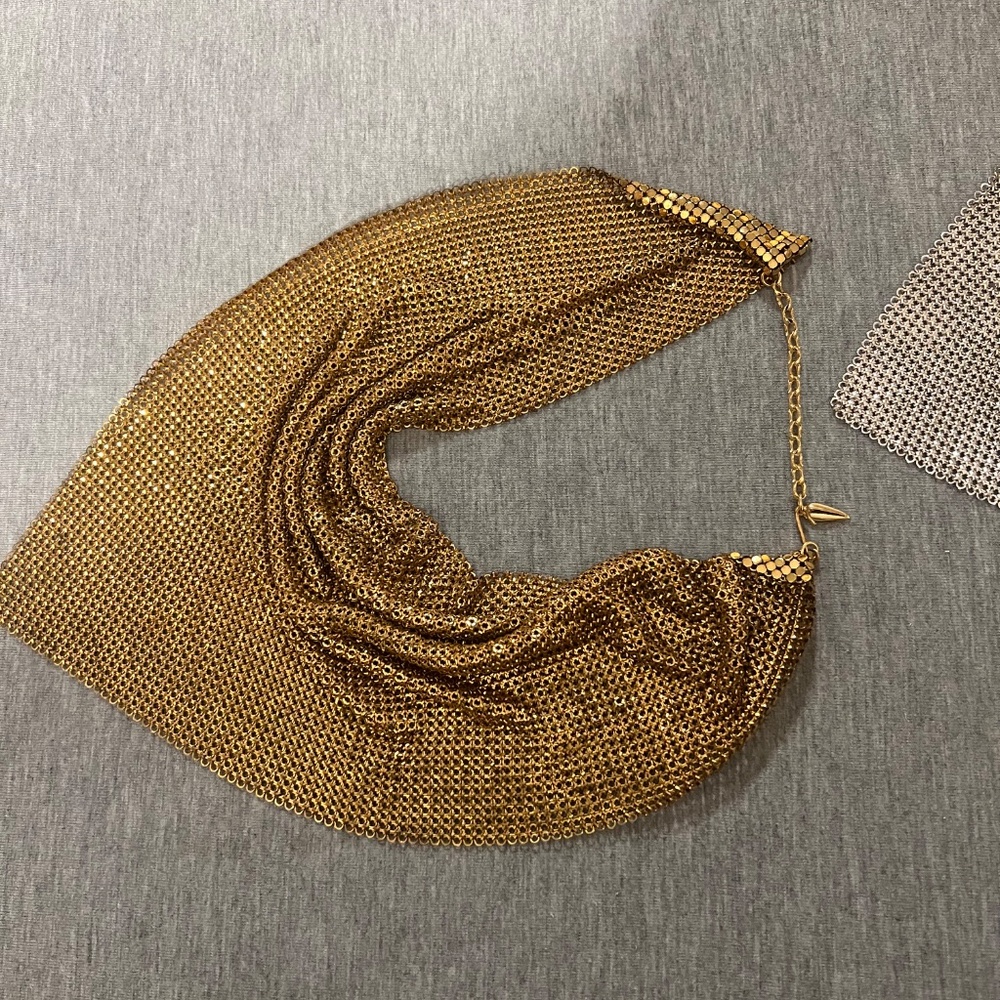 2 - Whiting & Davis Mesh Mate Necklaces - Picture 11 of 16